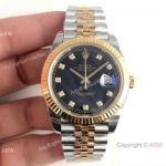 Replica Rolex Datejust II 3235 Watch 2-Tone Jubilee Diamond Marker